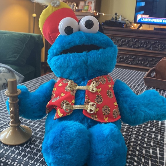 🎺 🎶 Vintage trumpet playing Cookie Monster 🍪 - Picture 17 of 17